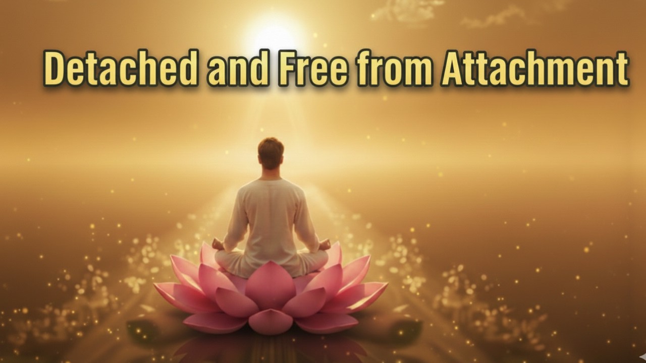 ✨🪷Study of being Detached and free from Attachment -15 02 2026 #guidedmeditation