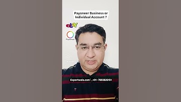 Payoneer Business or Individual Account for Ebay ? #ebayseller #payoneer #ebay