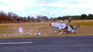 35th Annual B17 Gathering - Great flights and Big Crashes