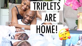 SURPRISE! THE TRIPLETS ARE HOME | EP 14