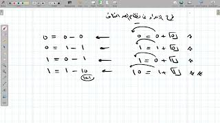 جمع وطرح الاعداد في نظام العد الثنائي بطريقة سهلة