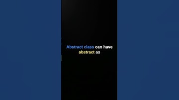 What is the difference between abstract class and interface in java? #javainterview #javainterface