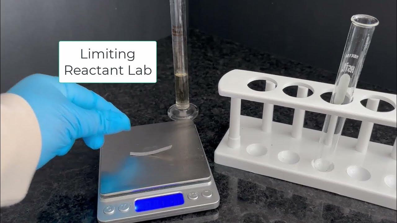 Chem Unit 8- Limiting Reactant Lab - YouTube