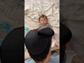 おむつ替え中の寝返り防止は親が可愛い #baby #赤ちゃん #shorts