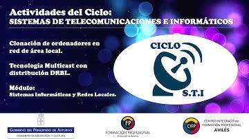 Clonación de Ordenadores con Tecnología Multicast