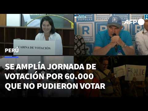 Keiko Fujimori lidera sondeos en convulsas elecciones presidenciales de Perú