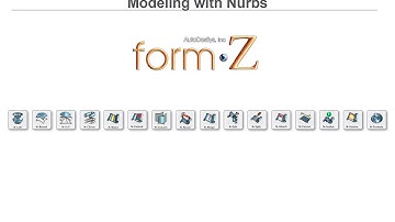 NURBS modeling with formZ