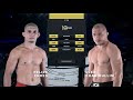   vs    felipe froes vs gleb khabibullin  aca 174