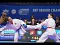 Highlights saturday morning sesssion  gold  karatezadar2024  world karate federation