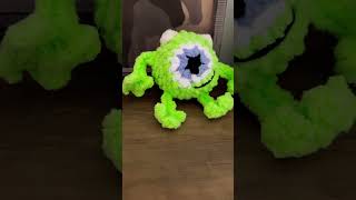 Mike Wizowski! 🤗 #crochet free pattern on Instagram! crochetbyigr