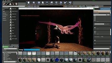 Unreal Engine 4: creating the Altar scene in homage to the dragons