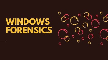 Introduction to Windows Forensics | Webinar | Digital Forensics | #cybersecurity #digitalforensics