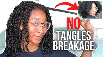 HOW TO: SAFELY REMOVE SPRING TWISTS with minimal breakage! | JaiChanellie