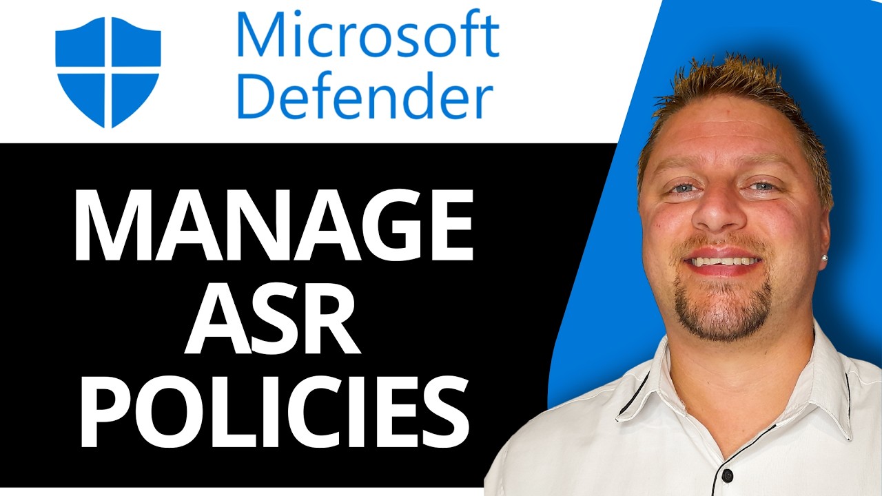 How to Manage ASR Policies in Defender | Defender Tutorial 2026 - YouTube