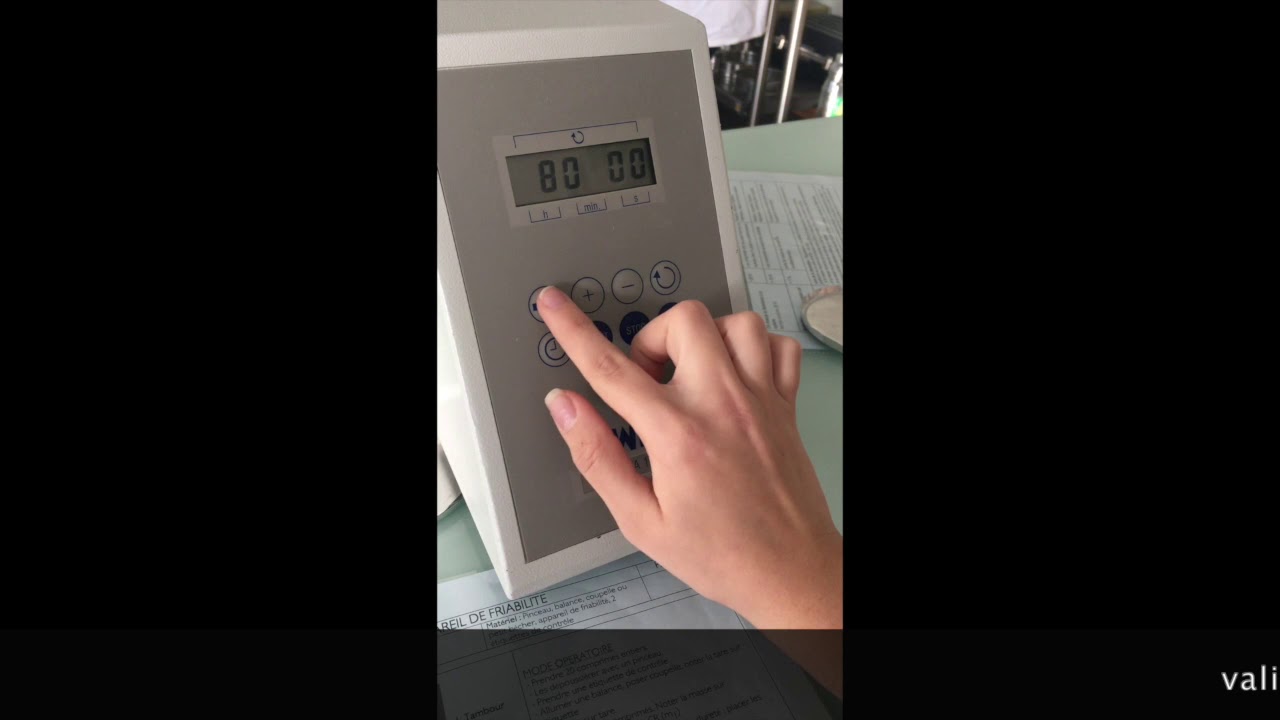 capsule friabilité