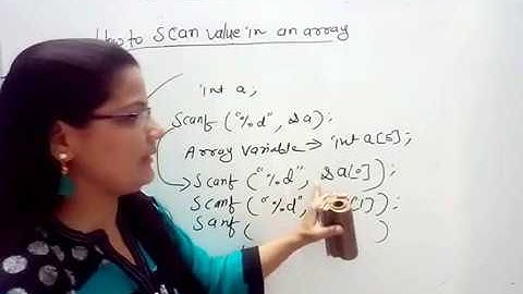 One Dimensional Array in C Programming in Hindi  Lec-30|C Programming Tutorial in Hindi