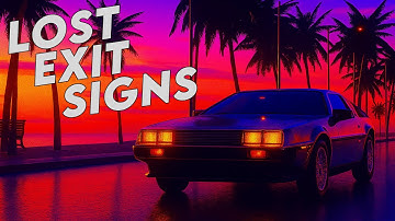 Lost Exit Signs – Official Music Video | 80s Synthwave Aesthetic