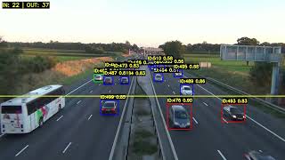 MULTI-OBJECT TRACKING IN VIDEO AND ITS APPLICATION TO VEHICLE COUNTING #bytetrack #yolov8