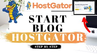 How To Start A Blog With Hostgator 2024 | WordPress Blog Tutorial