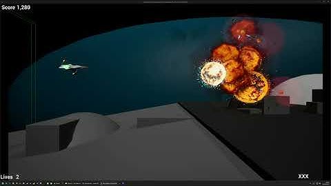 UE5 Shmup Dev 34 - Mine Layer Enemy Revenge Mines on Death