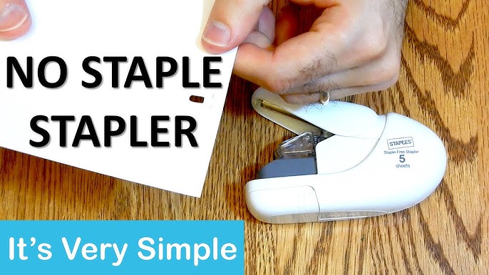 Staple-Free Stapler - Montessori Services