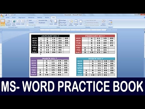 Video: Si Të Krijoni Një Kalendar Në Word