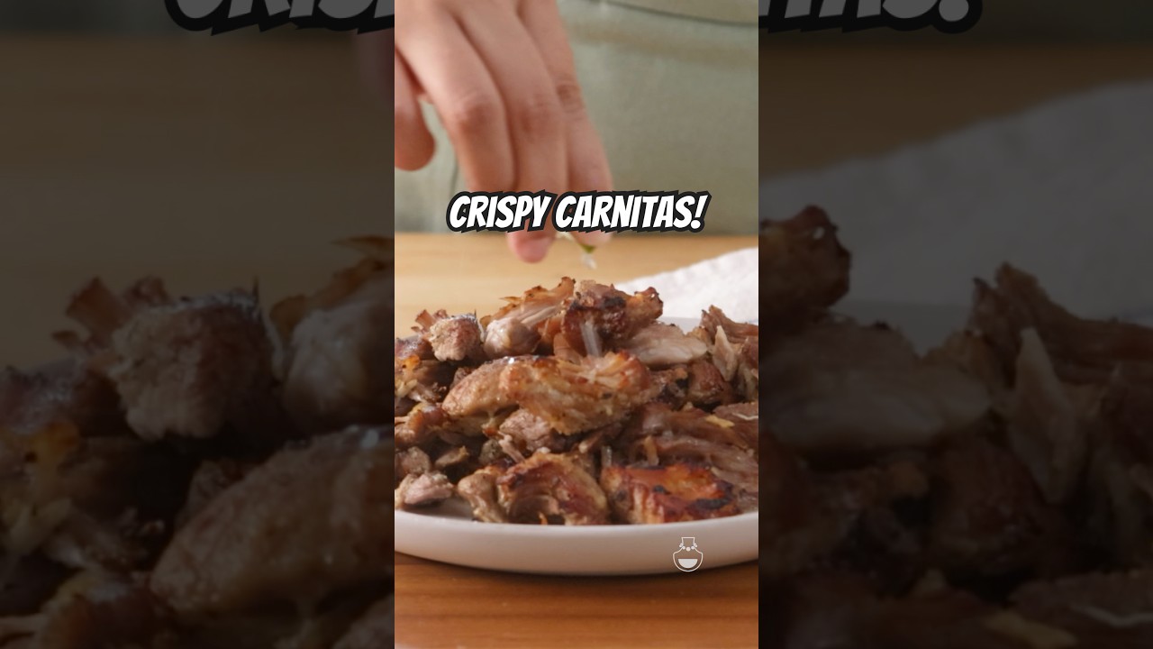 EASY Crispy Pork Carnitas Recipe!