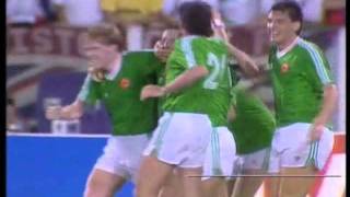 World Cup Italia '90, Group F: England 1 - 1 Ireland