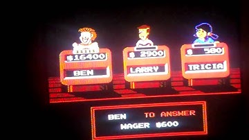 Jeopardy Jr. Edition NES Game 4 Part 2