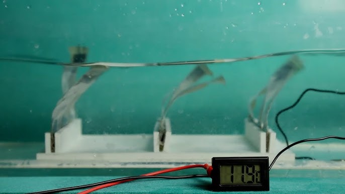 Shaking tinfoil can generate electricity