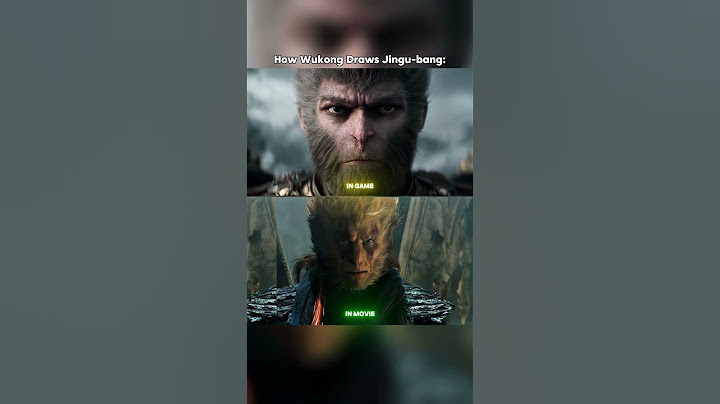Wukong in Game vs in Movie 🥶☠