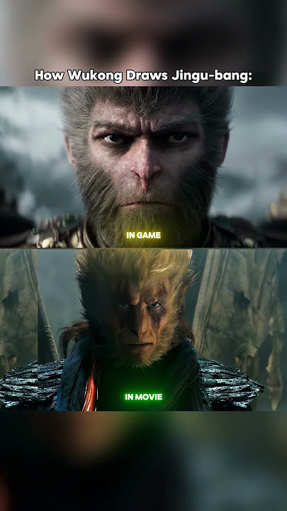 Wukong in Game vs in Movie 🥶☠