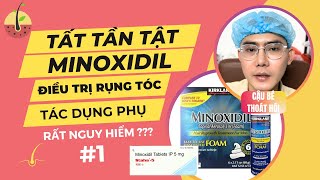 THUỐC MINOXIDIL TRỊ RỤNG TÓC HÓI ĐẦU: TÁC DỤNG PHỤ RẤT NGUY HIỂM? #1 l CẬU BÉ THOÁT HÓI