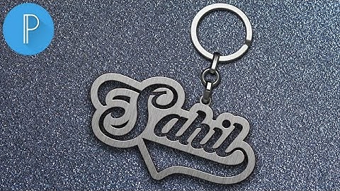 How to create Keychain name text in Pixellab | Sahil name keychain making video | SahilSonawaneEdit