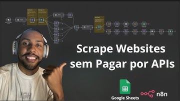 Como Fazer RASPAGEM DE SITES (Web Scraping) Sem GASTAR  com API! TEMPLATE GRÁTIS