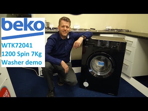 Beko WTK72041 1200 Spin 7Kg Washing Machine