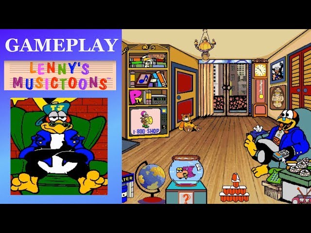 Lenny's Music Toons (PC, 1993) class=