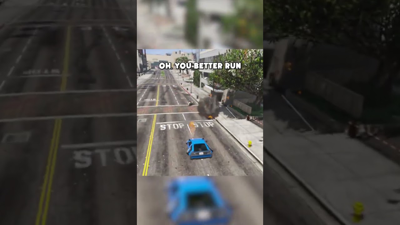 Running from Cops with Flying RC Car