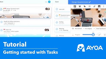 Ayoa Tutorial: Getting started with Tasks