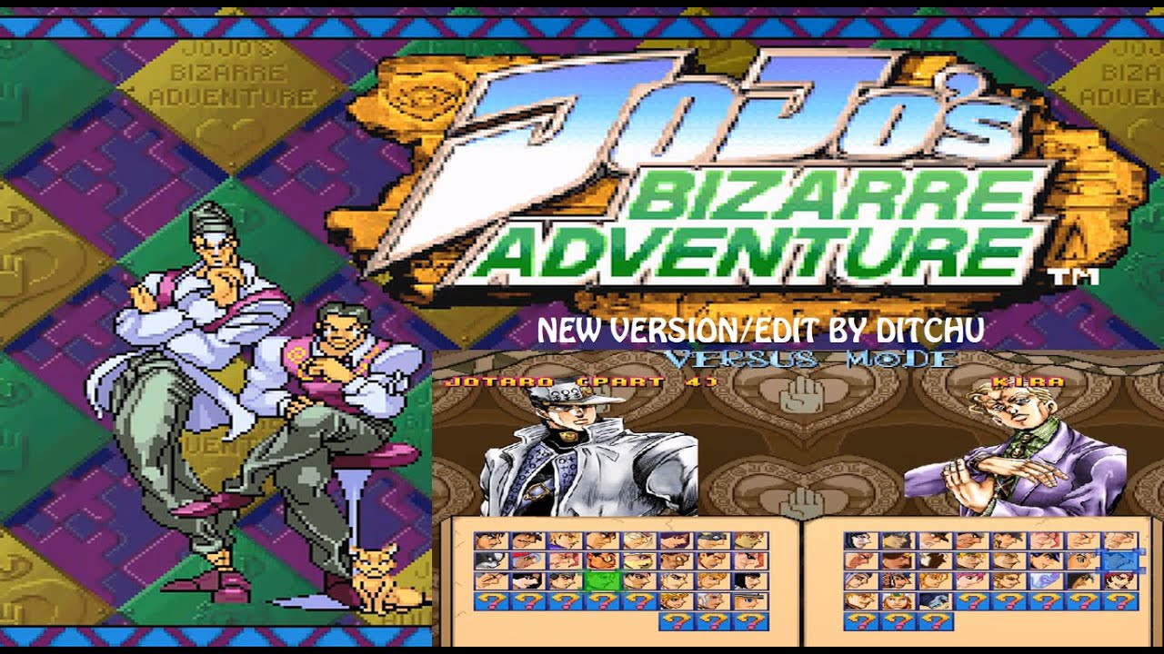 Jojo Bizarre Adventure Mugen Full Game