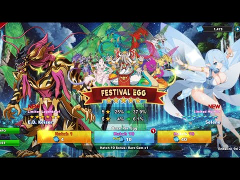 [Neo Monsters] New Festival Eggs Opening || Worth it?