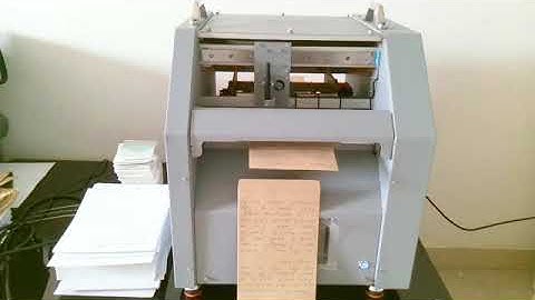 3-Hour Timelapse: iAuto Premium Writing Machine Writes 48 Envelopes Non-Stop