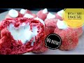 Red Velvet Pandesal with Cream Cheese Filling (No Oven pandesal)