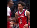Jordan Poole Splashes 4pt Play #pelicans #raptors #nba
