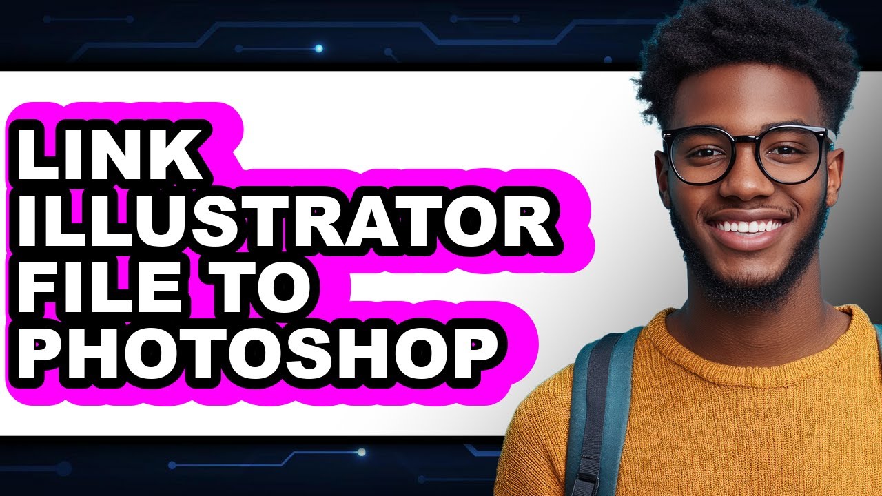 How to Link Illustrator File to Photoshop (easy Method) - YouTube