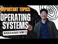 Operating System Important Topics for Exams 🎯 | Score High in Exams #btech #engineering #ggsipu