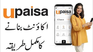 How to Create Upaisa App Account . Upaisa App Account kaise banaye .Upaisa Account banane ka tarika