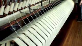 skeining yarn at Bartlettyarns