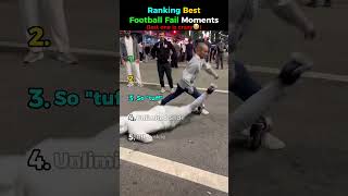 Ranking Best Football Fails!💀 #football #funny #shorts