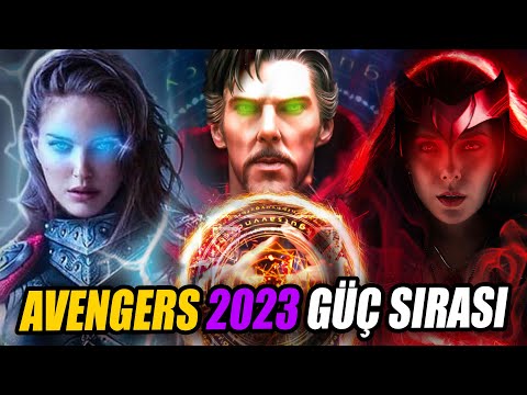 AVENGERS 5: En Güçlü 10 Kahraman Güç Sıralaması ENDGAME SONRASI